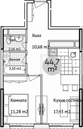 2-комн. Адрес