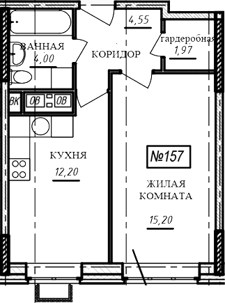 1-комн. Краснофлотский