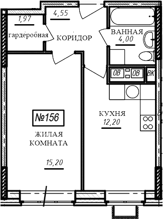 1-комн. Краснофлотский