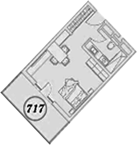 Студия квартира, 30.8 м² в ЖК ГК Сан Гарден Хотел&СПА — фото 2