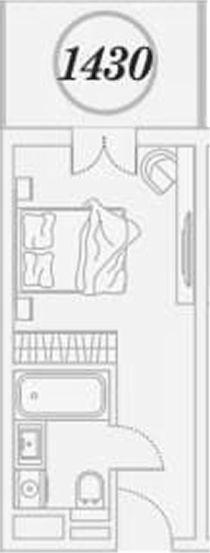 Продается 1-комн. квартира, 26.3 м²
