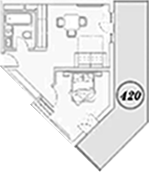 2-комн. квартира, 64.3 м² в ЖК ГК Сан Гарден Хотел&СПА — фото 2