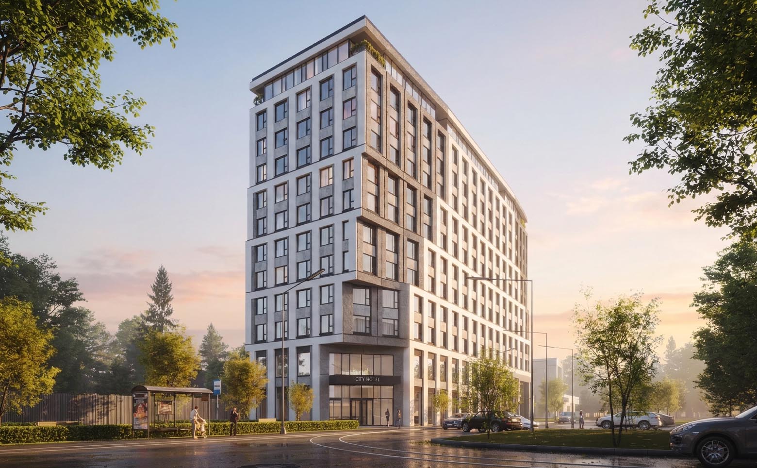Студия квартира, 25.61 м² в ЖК Azimut Сити Отель Пятигорск — фото 4
