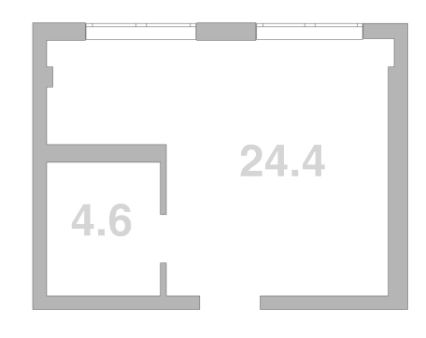 Квартира квартира, 29 м² в ЖК Жемчужина Мысхако — фото 2