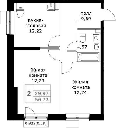 2-комн. КИТ