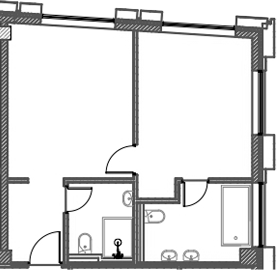 Продается 1-комн. квартира, 46.36 м²