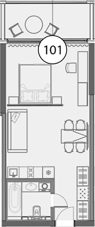 Продается 1-комн. квартира, 47.1 м²