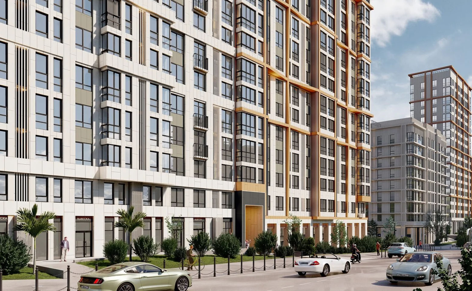 2-комн. квартира, 40.89 м² в ЖК Моренуар — фото 4