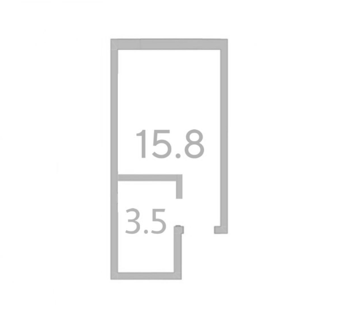 Квартира квартира, 15.8 м² в ЖК Жемчужина Мысхако — фото 2