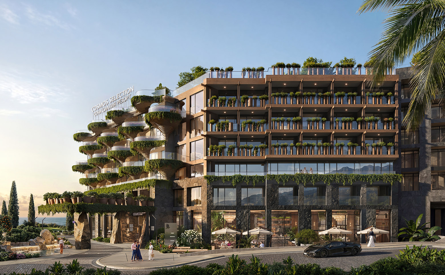 Студия квартира, 24.14 м² в ЖК Космос Селекшн Сочи Сиалия Резорт 5* — фото 4