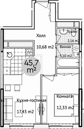 2-комн. Адрес