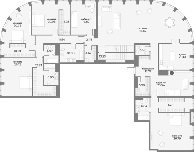 7-комн. Sky View