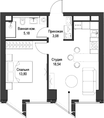 2-комн. Феймос