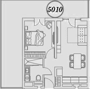 2-комн. квартира, 67.4 м² в ЖК ГК Сан Гарден Хотел&СПА — фото 2