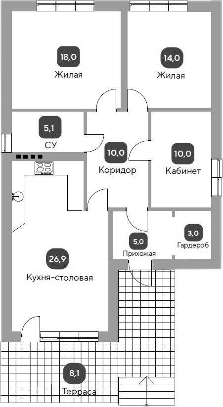 Коттедж — фото 2