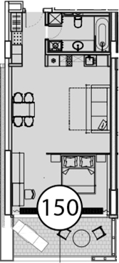 Продается 1-комн. квартира, 50.8 м²
