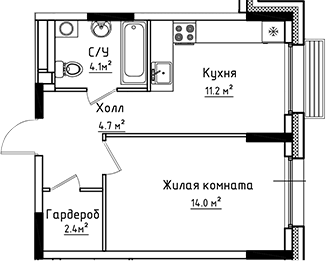 1-комн. Коллекция