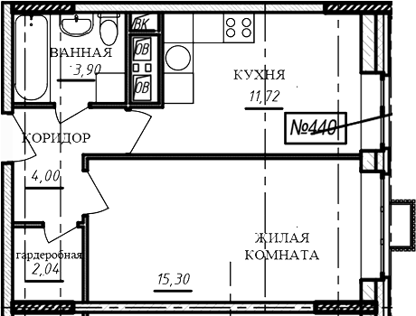 1-комн. Краснофлотский