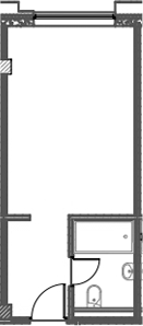 Студия, 25.95 м², 10/12 этаж, ЖК «Azimut Сити Отель Пятигорск»