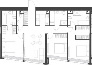 Студия, 108.39 м², 20/85 этаж, ЖК «Дом Дау»