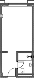 Продается 1-комн. квартира, 25.95 м²