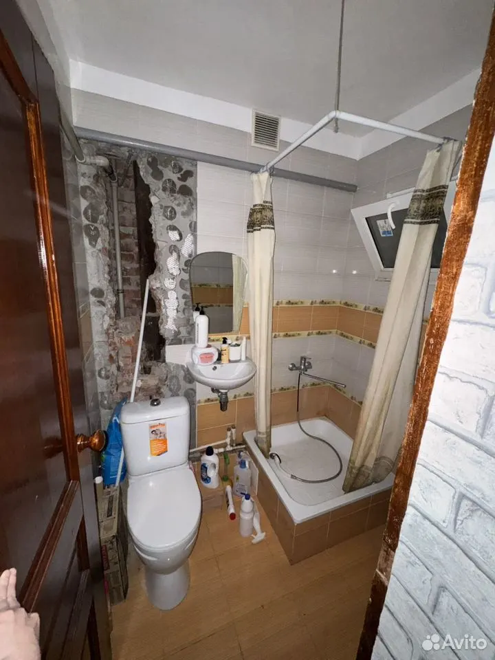1-комн., 29.5 м², 1/3 этаж, Карасунский внутригородской округ, мкр-н Камвольно-суконный Комбинат, 3-й Онежский пр., 5 — фото 4