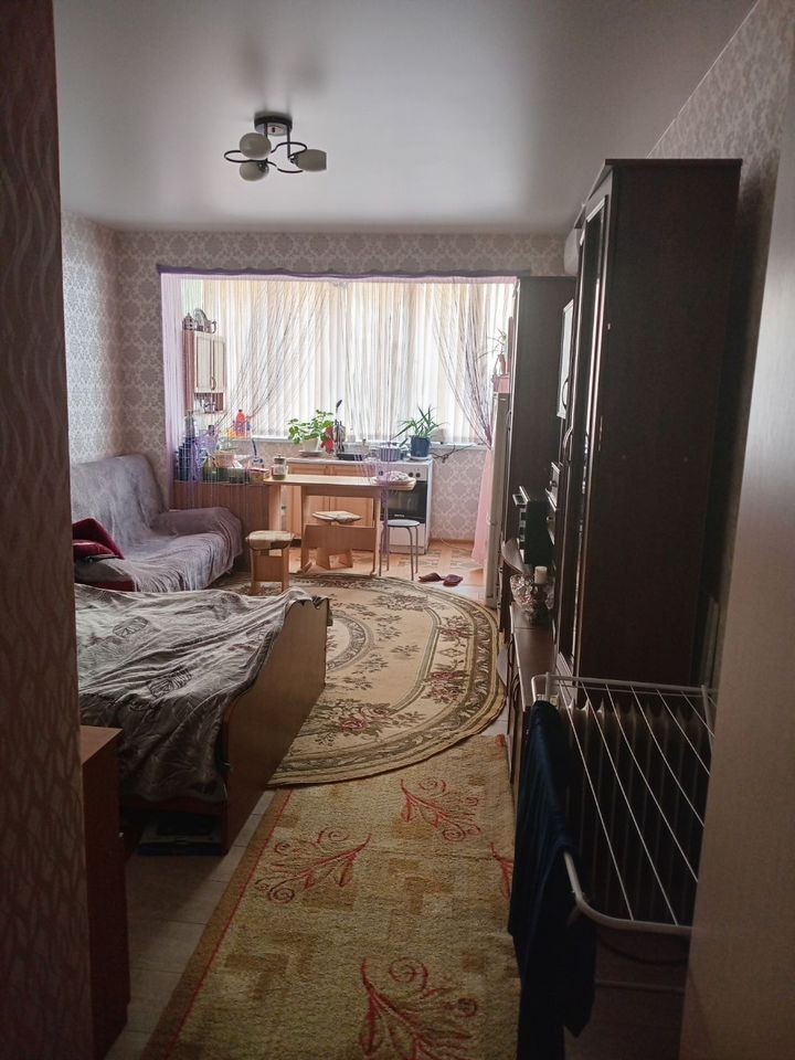 1-комн., 28.9 м², 1/6 этаж, муниципальное образование  пос. Российский, ул. Ратной Славы, 34 — фото 2