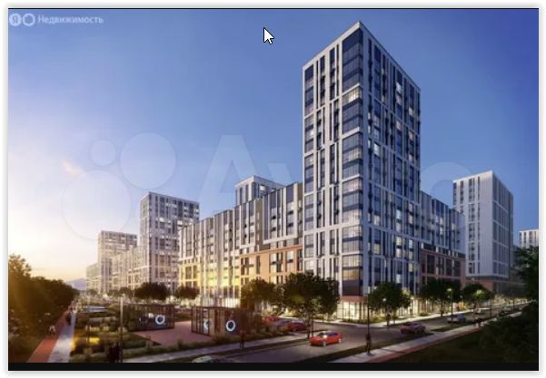 2-комн., 59.3 м², 7/9 этаж, ЖК «Архитектор. ГК ЮгСтройИнвест»