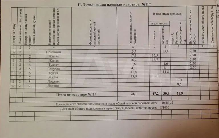 3-комн. квартира