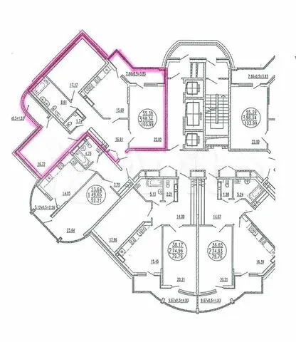 Продается 3-комн. квартира, 99.2 м² — фото 2