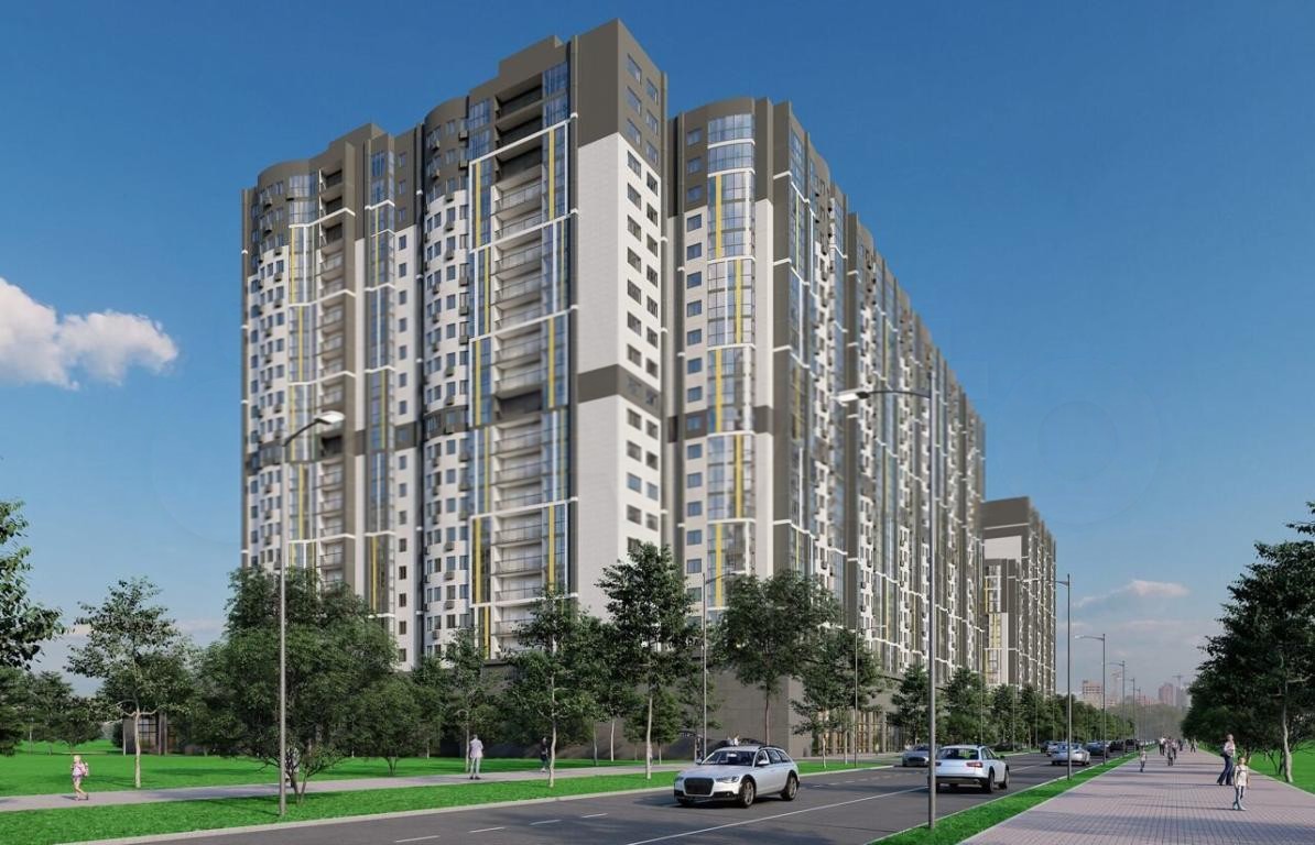 1-комн., 40.3 м², 6/22 этаж, ЖК «Альфа. АСК»