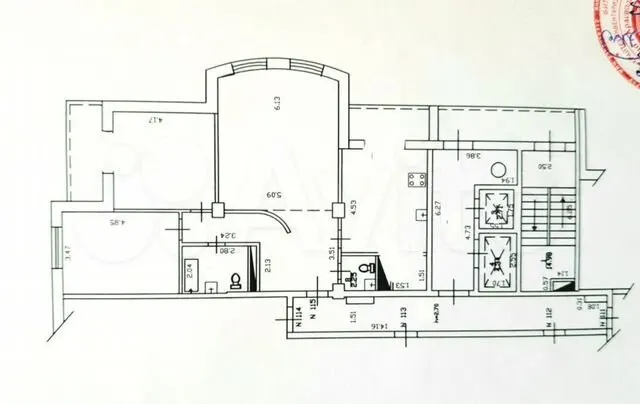 3-комн. квартира