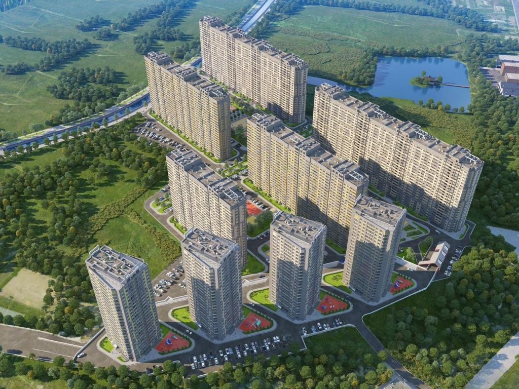 3-комн., 87 м², 11/24 этаж, ул. имени В.Н. Мачуги, 166лит1/3 — фото 2