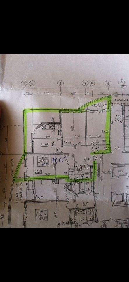 4+ комнаты, 95 м², 21/24 этаж, ул. Митрофана Седина, лит. 1 — фото 5