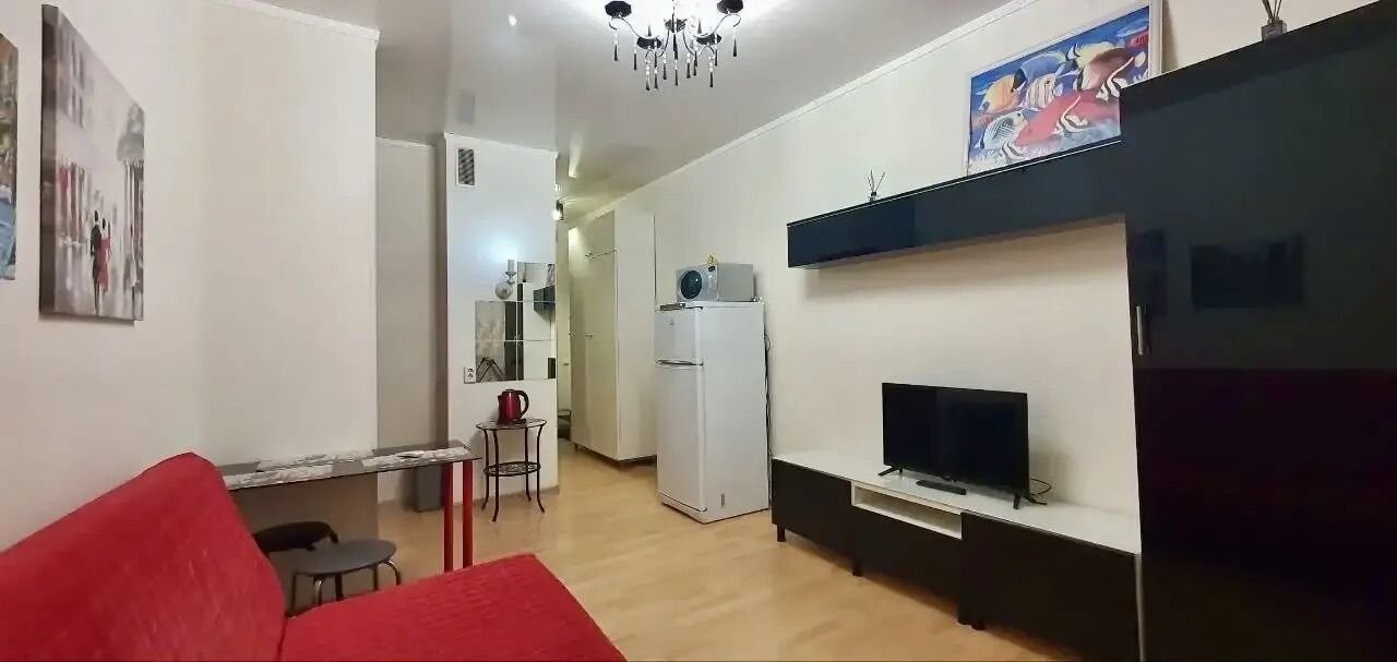 1-комн., 25 м², 10/17 этаж, Российская ул., 72/4