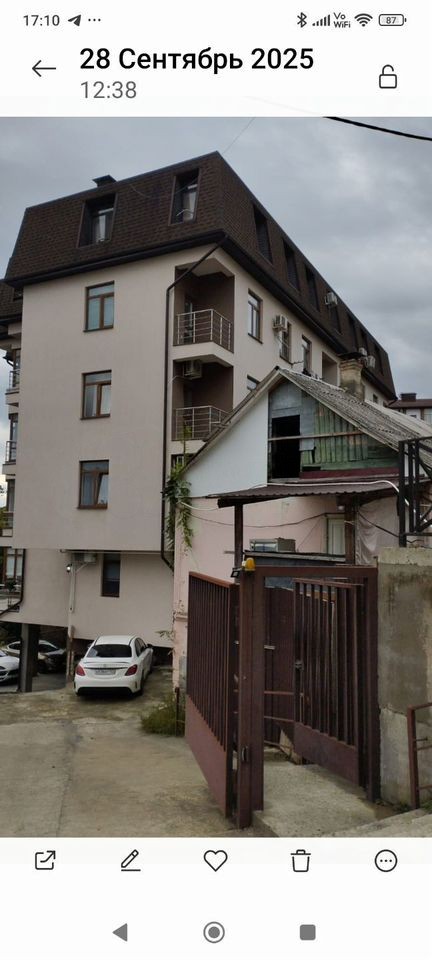 1-комн., 25.6 м², 5/5 этаж, Сочи, мкр-н Новый Сочи, Санаторная ул., 30А — фото 2