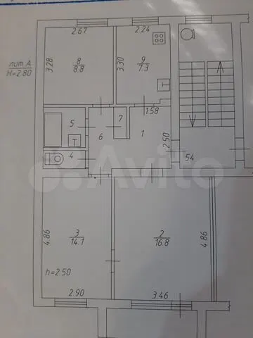 3-комн. квартира
