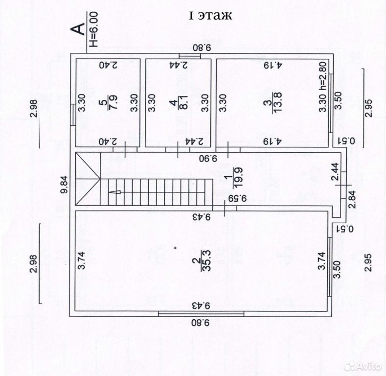 4+ комнаты, 194 м², г Сочи, село Черешня, ул Пермская, д 20А — фото 5