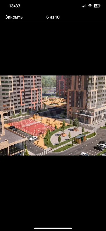 1-комн., 44.8 м², 5/19 этаж, ЖК «Аксиома» — фото 4