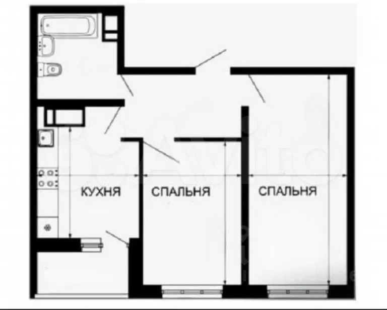 2-комн. квартира