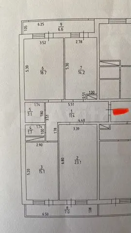Продается 3-комн. квартира, 100.9 м²