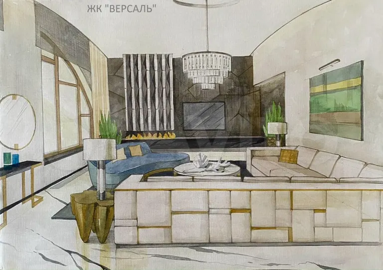 4-комн. квартира, 256.4 м² в ЖК Версаль — фото 3