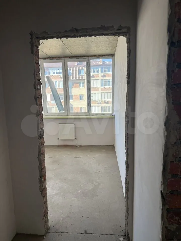 1-комн., 33.4 м², 6/6 этаж, муниципальное образование  пос. Российский, ул. Куликова Поля, 23 — фото 4