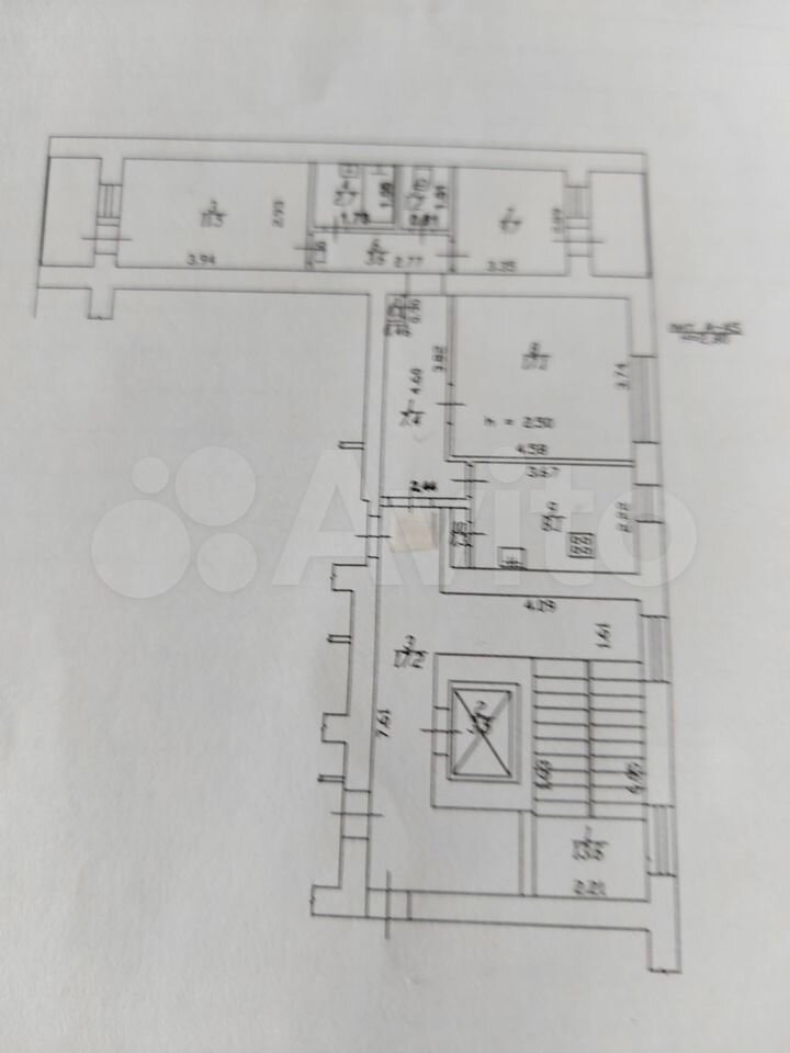 3-комн., 69 м², 8/9 этаж, Карасунский внутригородской округ, мкр-н Гидростроителей, ул. Игнатова, 16 — фото 2