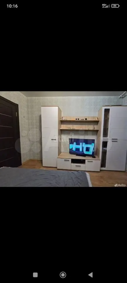 1-комн., 35.7 м², 1/6 этаж, муниципальное образование  пос. Российский, ул. Ратной Славы, 34 — фото 4