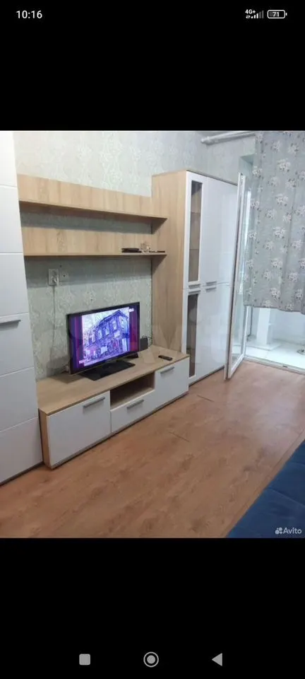 1-комн., 35.7 м², 1/6 этаж, муниципальное образование  пос. Российский, ул. Ратной Славы, 34 — фото 5