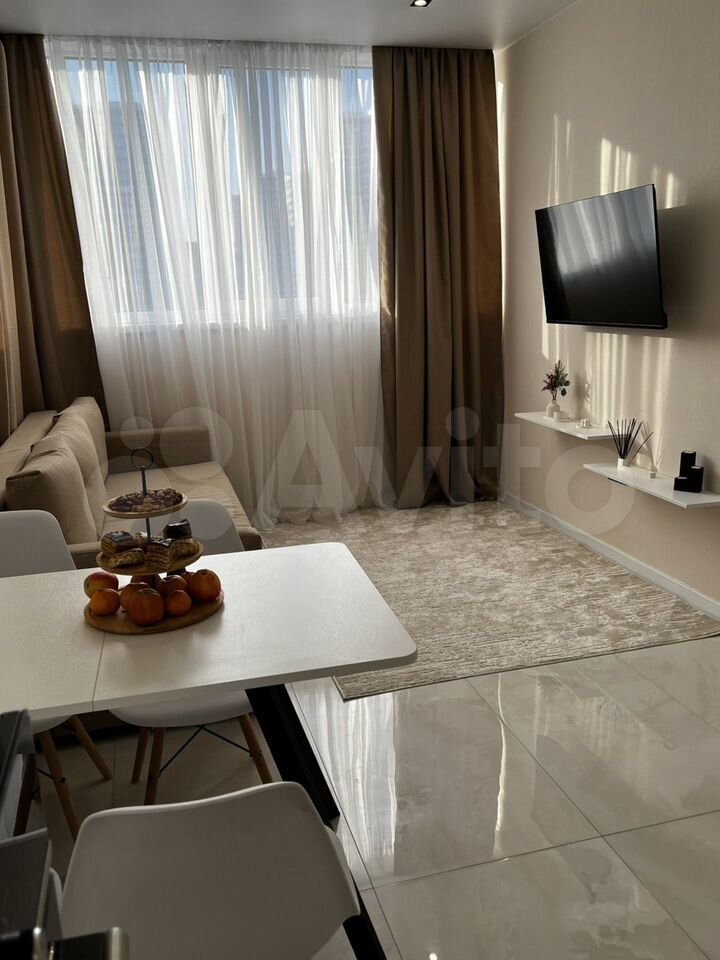 1-комн., 43 м², 3/23 этаж, ЖК «Атлант»
