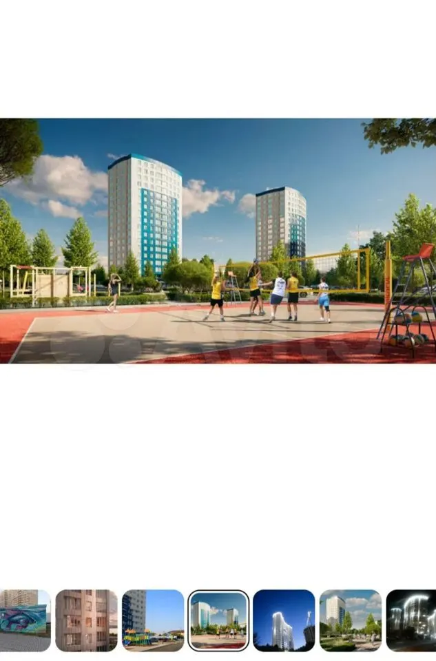 1-комн. квартира, 49.3 м² в ЖК Фонтаны — фото 3