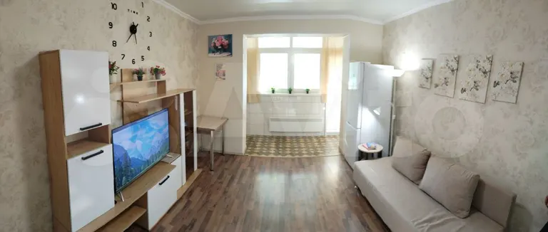 1-комн., 26.1 м², 1/4 этаж, г.о.  пос. Российский, ул. Шевкунова, 20 — фото 5